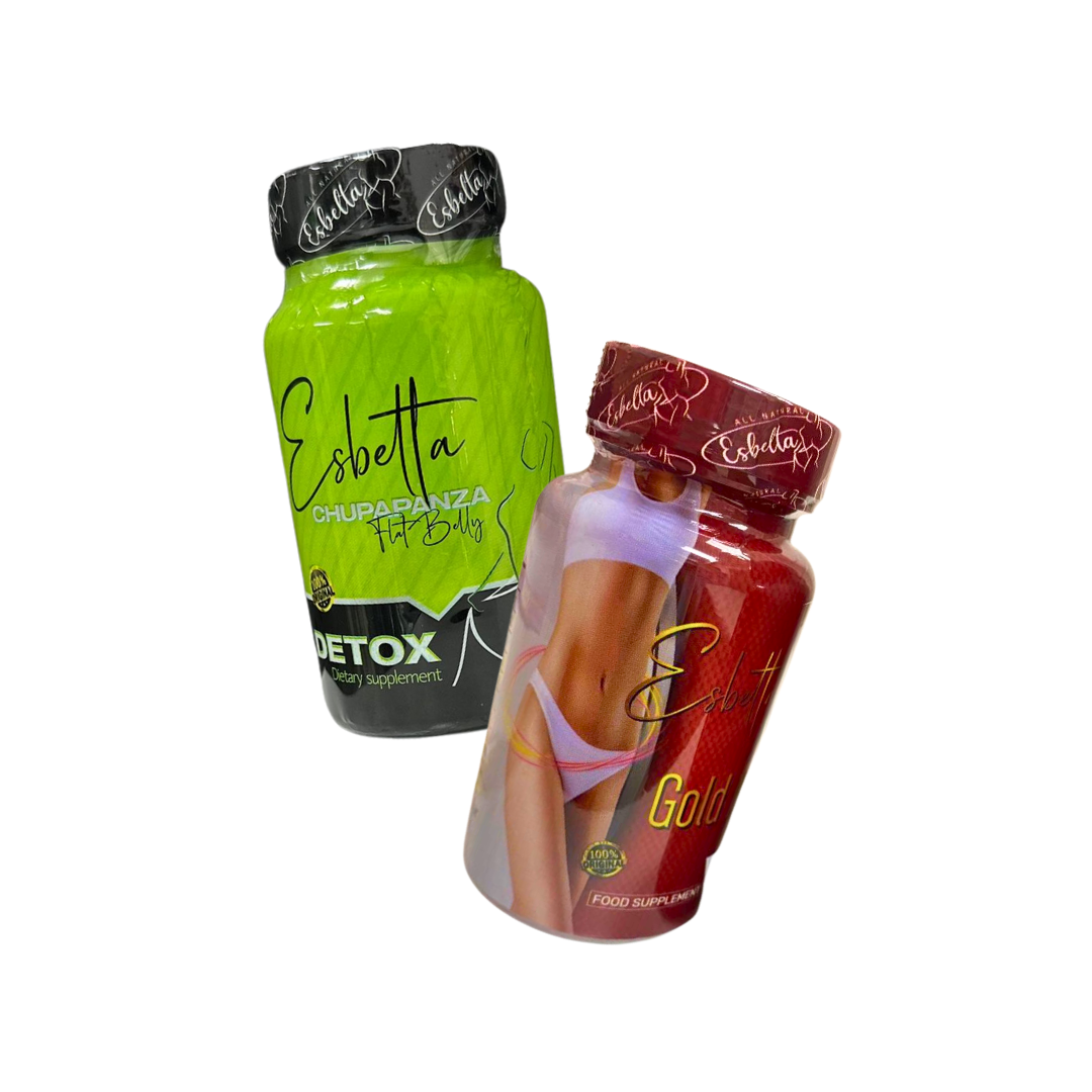 Duo Esbelta Flat Belly Detox + Gold Max