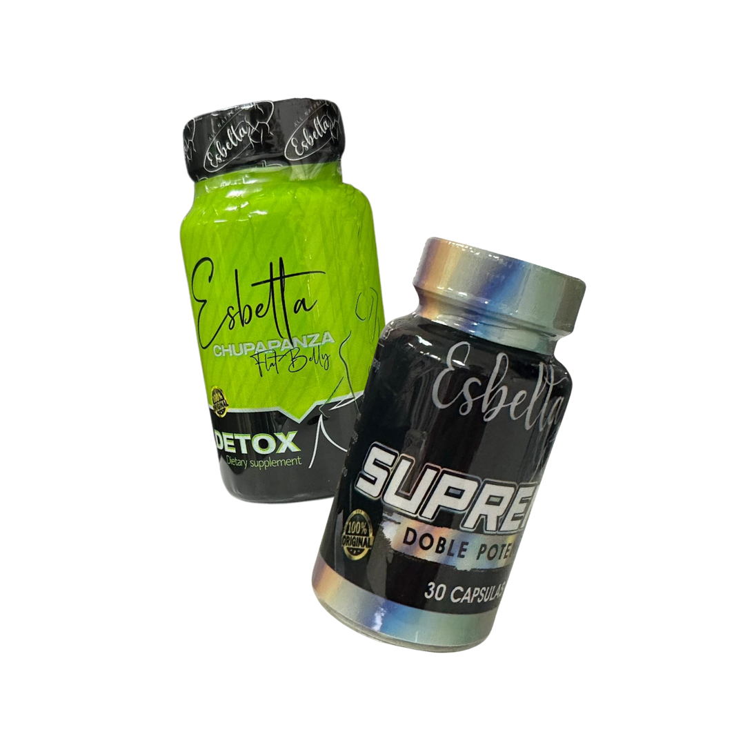 Duo Capsulas Supreme Esbelta + Detox Flat Belly